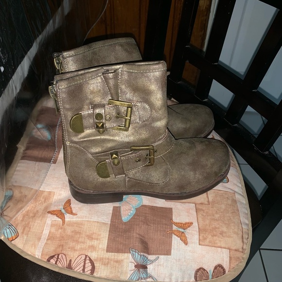 Motorcycle Ankle boots size 7.5 women - Picture 2 of 4